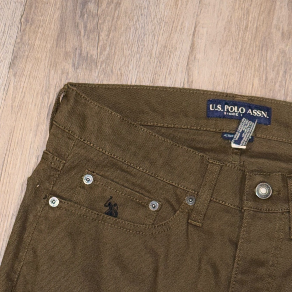 U.S. Polo Assn. Olive Green Jeans